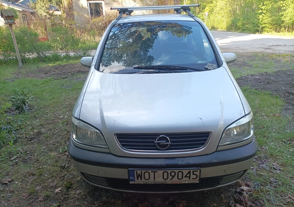 Opel Zafira cena 2900 przebieg: 384317, rok produkcji 2001 z Otwock małe 497